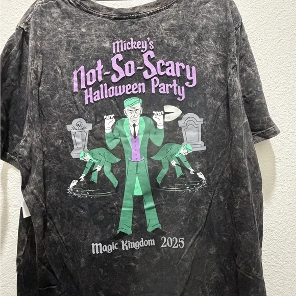 2025 Disney Mickey’s Not So Scary Halloween Party Shirt Haunted Mansion Groom - Picture 7 of 9